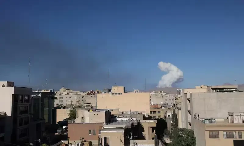 Smoke rises following an Israeli attack in Tehran, Iran, June 18, 2025. Reuters Smoke rises following an Israeli attack in Tehran, Iran, June 18, 2025. Reuters