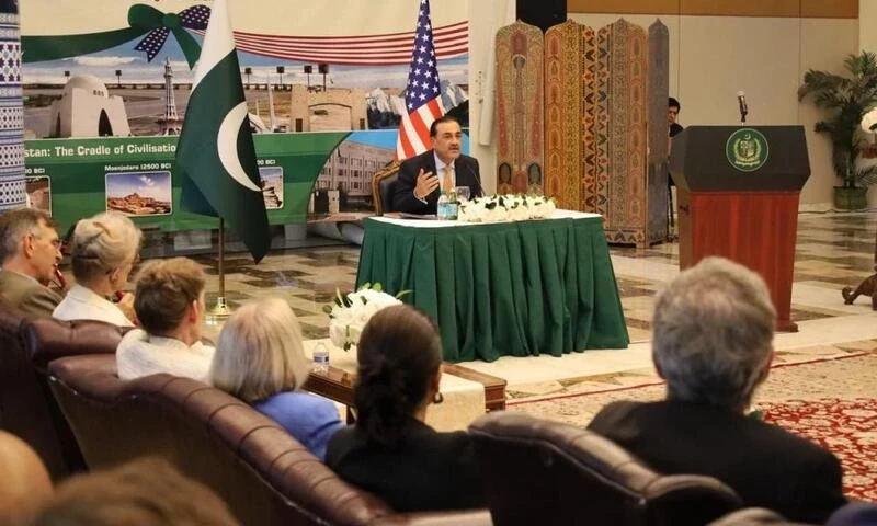 Chief of Army Staff (COAS), Field Marshal Syed Asim Munir visit to US. Photo via ISPR website