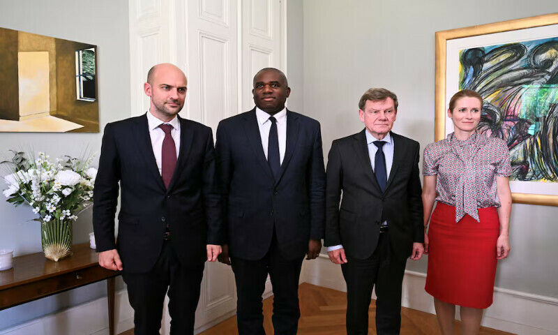 France’s Minister for Europe and Foreign Affairs Jean-Noel Barrot, Britain’s Foreign Secretary David Lammy, Germany’s Foreign Minister Johann Wadephul and European Union High Representative for Foreign Affairs and Security Policy, Kaja Kallas, pose for photographs in Geneva, Switzerland. – Reuters France’s Minister for Europe and Foreign Affairs Jean-Noel Barrot, Britain’s Foreign Secretary David Lammy, Germany’s Foreign Minister Johann Wadephul and European Union High Representative for Foreign Affairs and Security Policy, Kaja Kallas, pose for photographs in Geneva, Switzerland. – Reuters