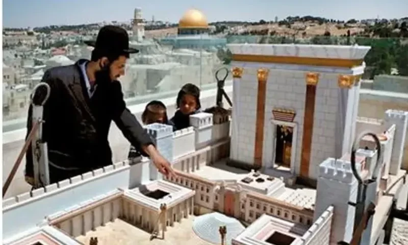 A representational image of Third Temple. AFP