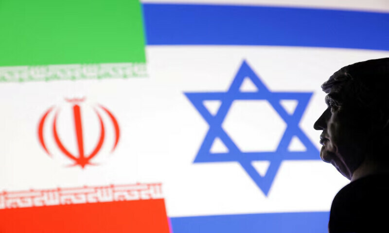 A 3D printed miniature model of US President Donald Trump, Israel and Iran flags are seen in this illustration. – Reuters A 3D printed miniature model of US President Donald Trump, Israel and Iran flags are seen in this illustration. – Reuters