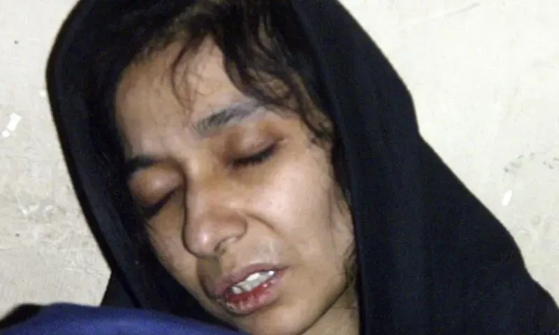 Dr. Aafia Siddiqui, a Pakistani neuroscientist imprisoned in the United States for over a decade. AFP Dr. Aafia Siddiqui, a Pakistani neuroscientist imprisoned in the United States for over a decade. AFP