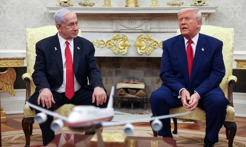 US President Donald Trump meets with Israeli Prime Minister Benjamin Netanyahu in the Oval Office at the White House in Washington, US, April 7, 2025. REUTERS US President Donald Trump meets with Israeli Prime Minister Benjamin Netanyahu in the Oval Office at the White House in Washington, US, April 7, 2025. REUTERS