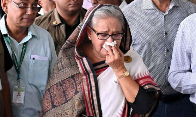 بنگلادیش کی سابق وزیراعظم حسینہ واجد کو توہین عدالت کیس میں 6 ماہ قید کی سزا