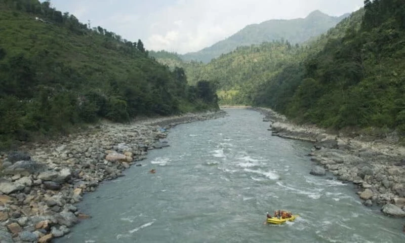 A representational image of Bhote Koshi River. Photo via Land Nepal A representational image of Bhote Koshi River. Photo via Land Nepal