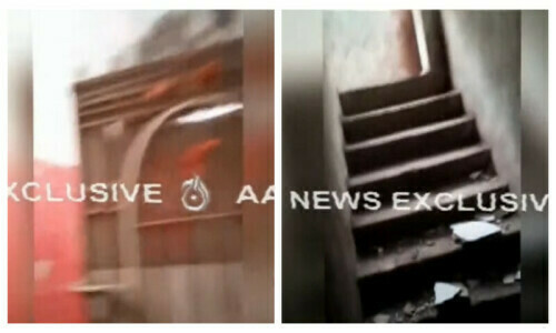 Screen grab via AAJ News Screen grab via AAJ News