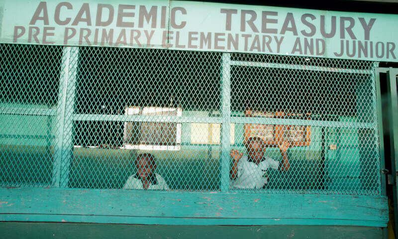 Children are seen at school in the township of West Point in Monrovia, Liberia. – Reuters file Children are seen at school in the township of West Point in Monrovia, Liberia. – Reuters file