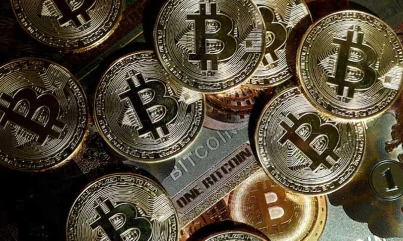 Representations of cryptocurrency bitcoin are seen in this illustration picture created in Paris, France, March 9, 2024. — Reuters