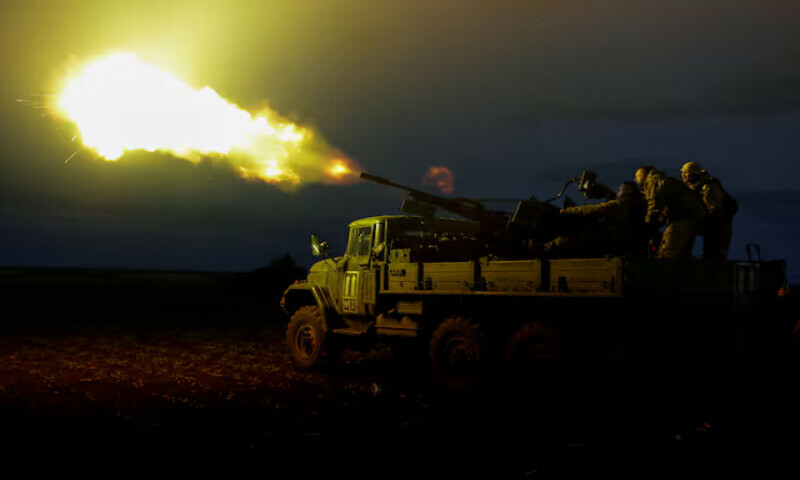 Servicemen from the mobile air defence unit of the Ukrainian Armed Forces fire a ZU-23-2 anti-aircraft cannon towards a Russian drone in Kharkiv Region, Ukraine. – Reuters file Servicemen from the mobile air defence unit of the Ukrainian Armed Forces fire a ZU-23-2 anti-aircraft cannon towards a Russian drone in Kharkiv Region, Ukraine. – Reuters file