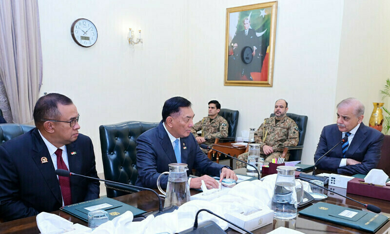 وزیراعظم سے انڈونیشین وزیر دفاع کی ملاقات، دو طرفہ تعاون بڑھانے پر اتفاق وزیراعظم سے انڈونیشین وزیر دفاع کی ملاقات، دو طرفہ تعاون بڑھانے پر اتفاق