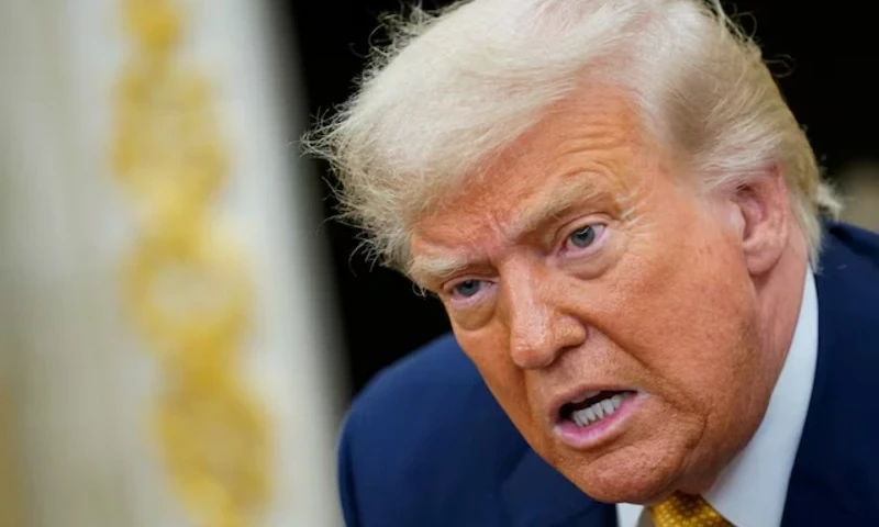 U.S. President Donald Trump speaks, as he meets with Bahrain’s Crown Prince and Prime Minister Salman bin Hamad Al Khalifa (not pictured), in the Oval Office at the White House in Washington, D.C., U.S., July 16, 2025. REUTERS U.S. President Donald Trump speaks, as he meets with Bahrain’s Crown Prince and Prime Minister Salman bin Hamad Al Khalifa (not pictured), in the Oval Office at the White House in Washington, D.C., U.S., July 16, 2025. REUTERS