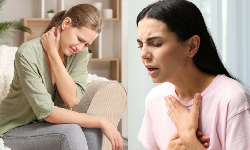 خواتین مختلف جسمانی درد سے محتاط رہیں، یہ دل کے دورے کی ابتدائی علامات ہوسکتی ہیں