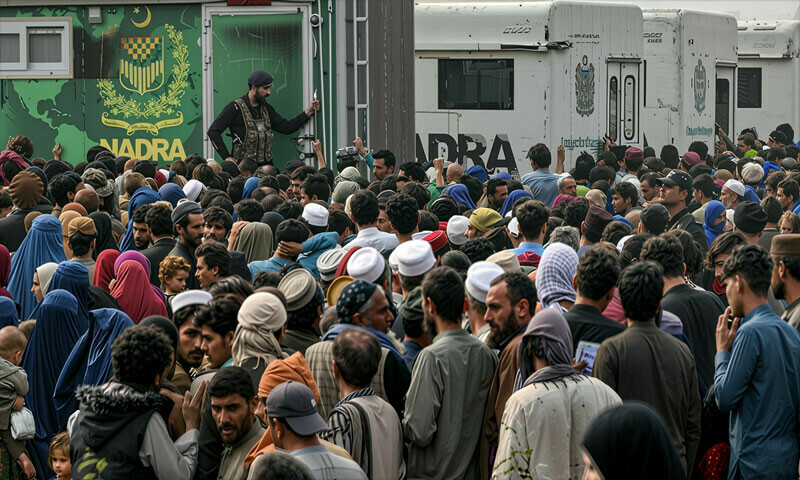 پاکستان کا افغان مہاجرین کے انخلا کا نیا حکم، ویزا کے بغیر افغان گاڑیوں کا داخلہ بند