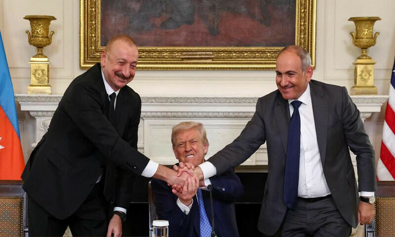 دہائیوں پرانے تنازع کا خاتمہ، ٹرمپ نے آذربائیجان اور آرمینیا کے درمیان ’امن معاہدہ‘ کروا دیا