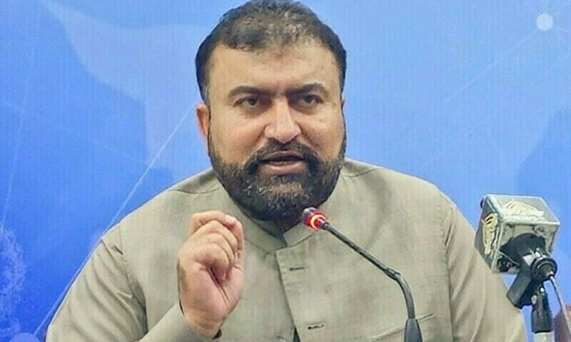 Balochistan Chief Minister Sarfraz Bugti. File photo Balochistan Chief Minister Sarfraz Bugti. File photo