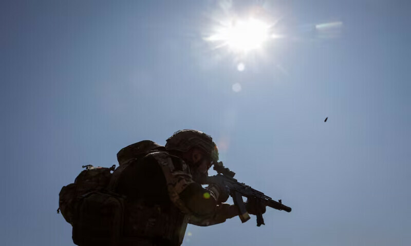 A serviceman of the Ukrainian Armed Forces attends a training at a training ground in Kharkiv region, Ukraine.– Reuters A serviceman of the Ukrainian Armed Forces attends a training at a training ground in Kharkiv region, Ukraine.– Reuters