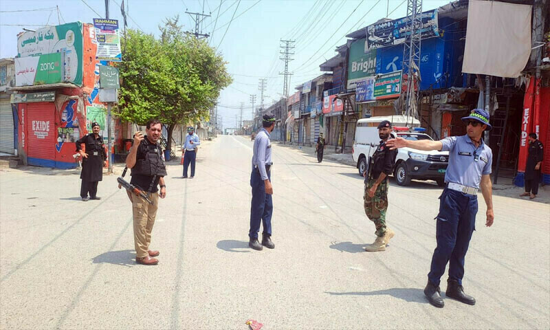 Curfew has been enforced in Khar as part of security meassures –