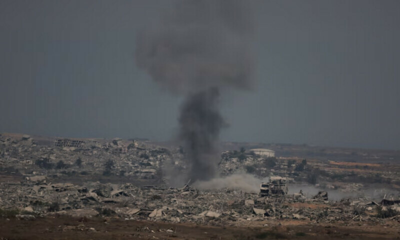 Smoke rises after an Israeli air strike in north Gaza, as seen from Israel’s border with Gaza, Israel August 12, 2025. REUTERS Smoke rises after an Israeli air strike in north Gaza, as seen from Israel’s border with Gaza, Israel August 12, 2025. REUTERS