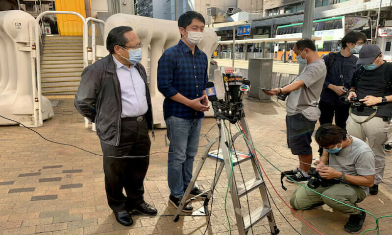 Former lawmaker Ted Hui Chi-fung. – Reuters file Former lawmaker Ted Hui Chi-fung. – Reuters file