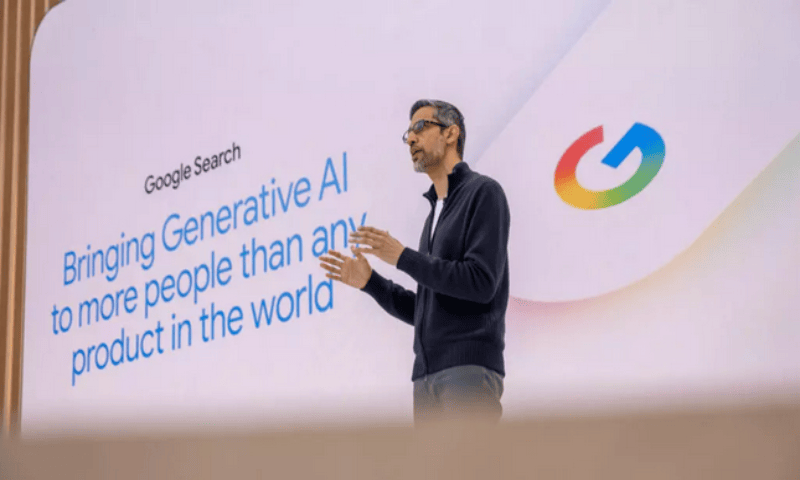 Google chief executive Sundar Pichai has led a charge to imbue all of the tech titan’s offerings with advanced artificial intelligence, from search to its Pixel Watch. AFP Google chief executive Sundar Pichai has led a charge to imbue all of the tech titan’s offerings with advanced artificial intelligence, from search to its Pixel Watch. AFP