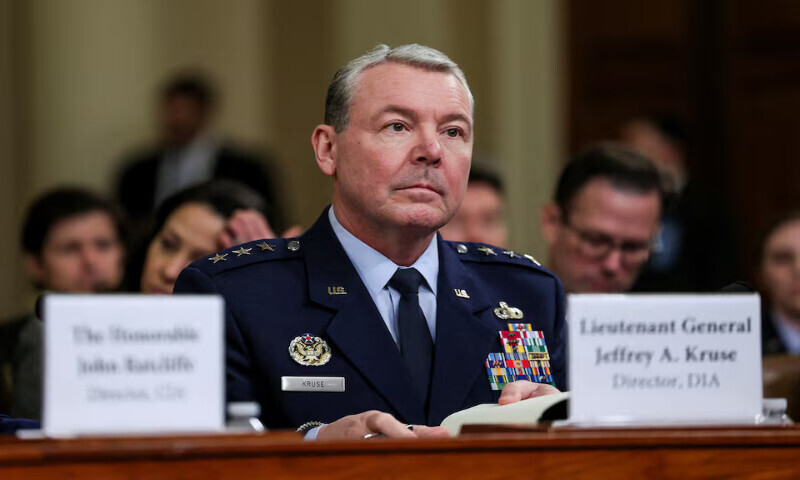 US Air Force Lt-General and Director of the Defence Intelligence Agency (DIA) Jeffrey Kruse attends a House Intelligence Committee hearing. – Reuters file US Air Force Lt-General and Director of the Defence Intelligence Agency (DIA) Jeffrey Kruse attends a House Intelligence Committee hearing. – Reuters file