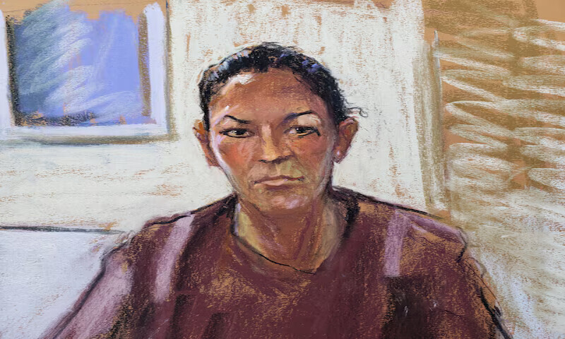 Ghislaine Maxwell appears via video link during her arraignment hearing in Manhattan Federal Court in this courtroom sketch. – Reuters file Ghislaine Maxwell appears via video link during her arraignment hearing in Manhattan Federal Court in this courtroom sketch. – Reuters file