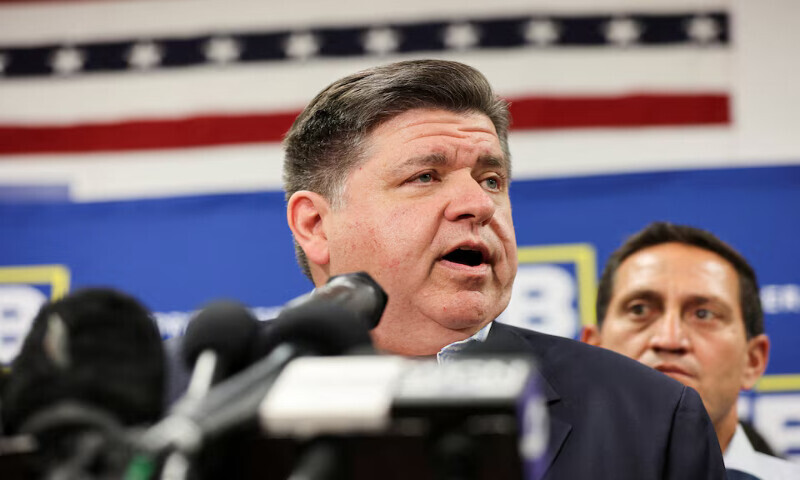 Illinois Governor J.B. Pritzker. – Reuters Illinois Governor J.B. Pritzker. – Reuters