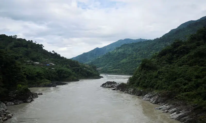 A view shows the Siang river in Siang district, Arunachal Pradesh, India. – Reuters A view shows the Siang river in Siang district, Arunachal Pradesh, India. – Reuters