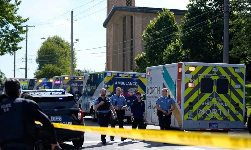 امریکی شہر منی ایپلس کے اسکول میں فائرنگ، 2 بچے ہلاک