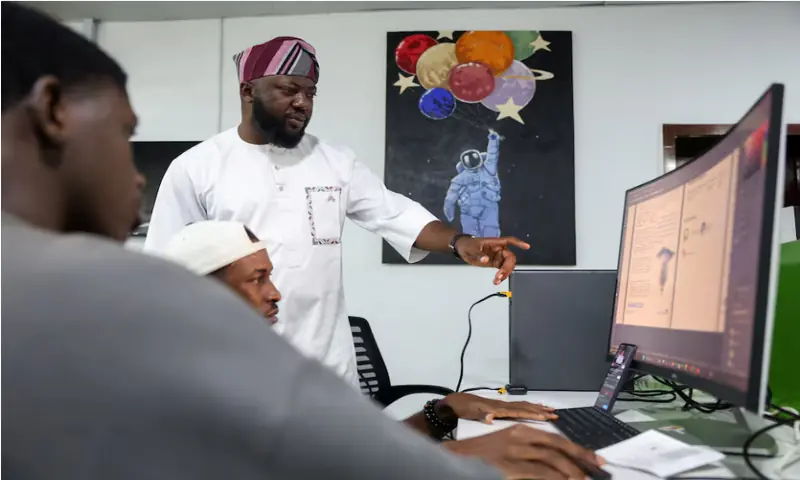 Nigerian researcher and space advocate Temidayo Oniosun works in his office after egusi (melon) seeds that he chose were sent with five other crop seeds by NASA-affiliated researchers, Jaguar Space, and the Karman Project on a NASA space mission for state-funded agricultural research purposes, on board the Crew-11 space capsule launched on August 1, in Lagos Nigeria, on August 12, 2025. Reuters file Nigerian researcher and space advocate Temidayo Oniosun works in his office after egusi (melon) seeds that he chose were sent with five other crop seeds by NASA-affiliated researchers, Jaguar Space, and the Karman Project on a NASA space mission for state-funded agricultural research purposes, on board the Crew-11 space capsule launched on August 1, in Lagos Nigeria, on August 12, 2025. Reuters file