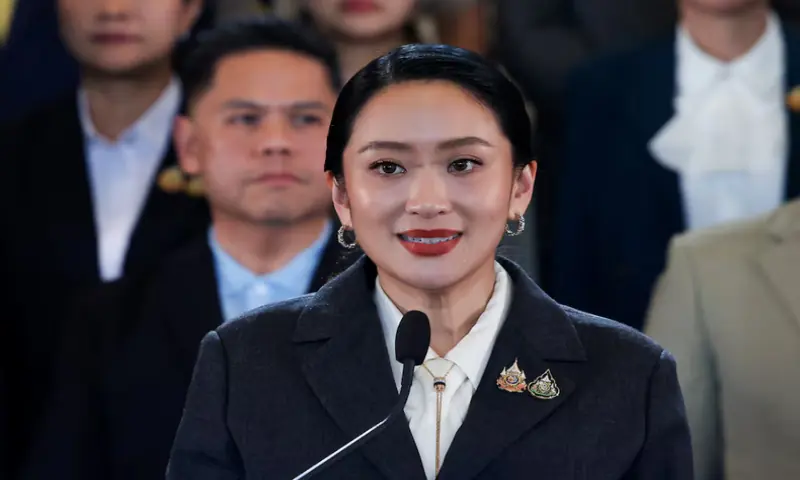Thailand’s Paetongtarn Shinawatra, who was dismissed as prime minister, speaks during a press conference after the Constitutional Court ruled to remove her from office in a high-profile ethics case, following a leaked phone conversation between her and Cambodia’s former leader Hun Sen, at Government House in Bangkok, on August 29, 2025. Reuters Thailand’s Paetongtarn Shinawatra, who was dismissed as prime minister, speaks during a press conference after the Constitutional Court ruled to remove her from office in a high-profile ethics case, following a leaked phone conversation between her and Cambodia’s former leader Hun Sen, at Government House in Bangkok, on August 29, 2025. Reuters