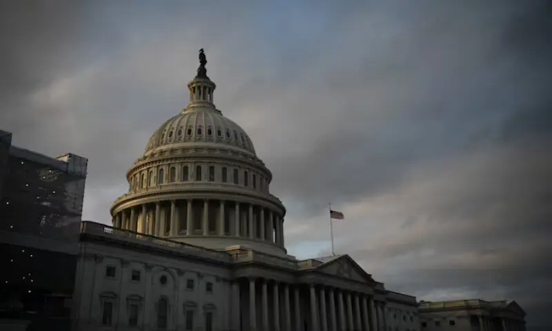 The US Capitol building is pictured at sunset on Capitol Hill in Washington. – Reuters file The US Capitol building is pictured at sunset on Capitol Hill in Washington. – Reuters file