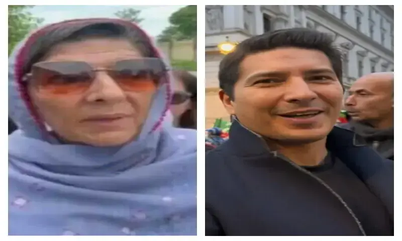 Aleema Khan and her son Shershah. File photo Aleema Khan and her son Shershah. File photo