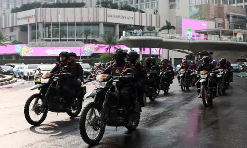 Riot police drive past the city centre during a patrol amid the widespread anti-government protests on August 31, 2025. Reuters Riot police drive past the city centre during a patrol amid the widespread anti-government protests on August 31, 2025. Reuters