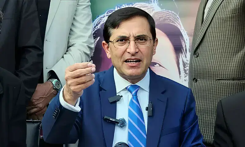 Barrister Gohar Khan. File photo Barrister Gohar Khan. File photo