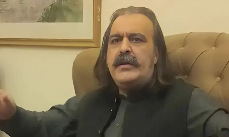 Chief Minister Khyber Pakhtunkhwa Ali Amin Gandapur. File photo Chief Minister Khyber Pakhtunkhwa Ali Amin Gandapur. File photo