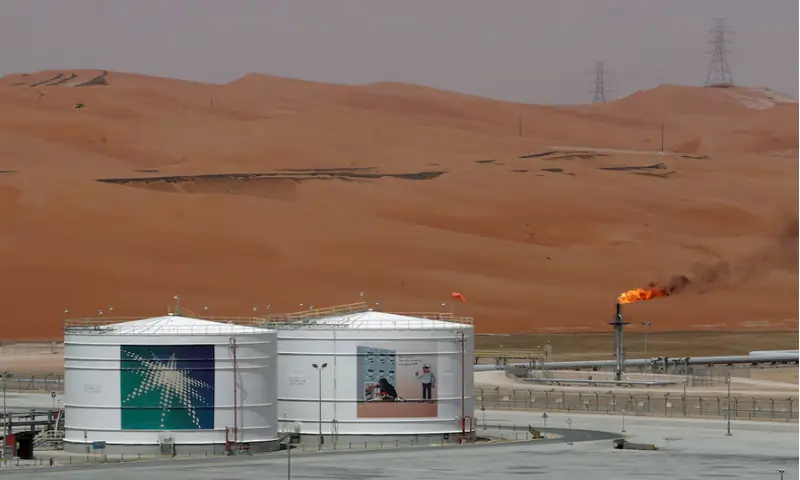 Production facility is seen at Saudi Aramco’s Shaybah oilfield. Reuters file Production facility is seen at Saudi Aramco’s Shaybah oilfield. Reuters file
