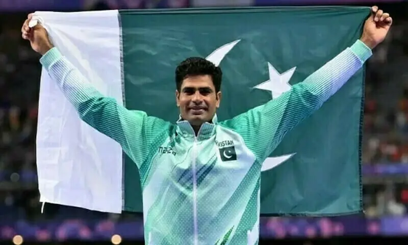 Olympic gold medalist javelin thrower Arshad Nadeem. File photo Olympic gold medalist javelin thrower Arshad Nadeem. File photo