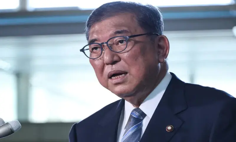 Japan’s Prime Minister Shigeru Ishiba. – AFP file Japan’s Prime Minister Shigeru Ishiba. – AFP file