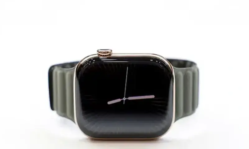 An Apple Watch Series 11 titanium is displayed during Apple’s event at the Steve Jobs Theatre on its campus in Cupertino, California, U.S., September 9, 2025. Photo via Reuters An Apple Watch Series 11 titanium is displayed during Apple’s event at the Steve Jobs Theatre on its campus in Cupertino, California, U.S., September 9, 2025. Photo via Reuters