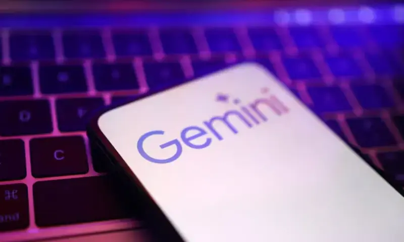 Gemini logo is seen in this illustration taken May 20, 2024. REUTERS Gemini logo is seen in this illustration taken May 20, 2024. REUTERS