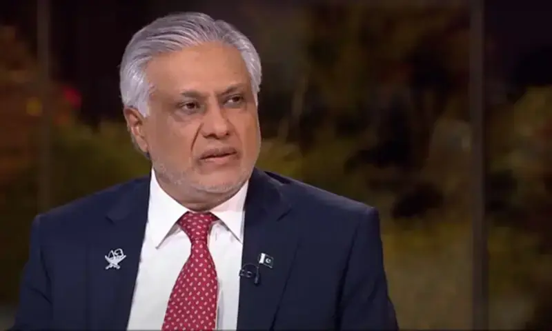 Foreign Minister Ishaq Dar during an interview to Al Jazeera. Screengrab via Al Jazeera English YouTube Foreign Minister Ishaq Dar during an interview to Al Jazeera. Screengrab via Al Jazeera English YouTube