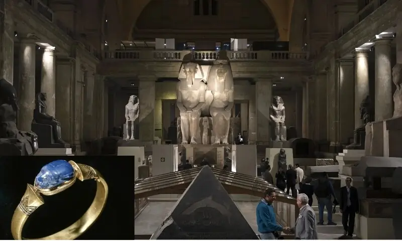 مصر کے میوزیم سے فرعون کا 3 ہزار سال پرانا سونے کا قیمتی ’کڑا‘ غائب