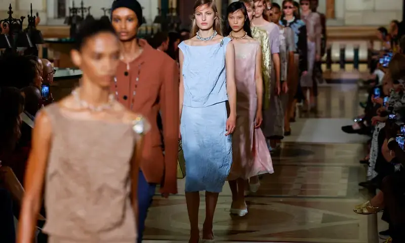 Models present creations from the Tory Burch Spring/Summer 2026 collection during New York Fashion Week in New York City, U.S., September 15. REUTERS Models present creations from the Tory Burch Spring/Summer 2026 collection during New York Fashion Week in New York City, U.S., September 15. REUTERS