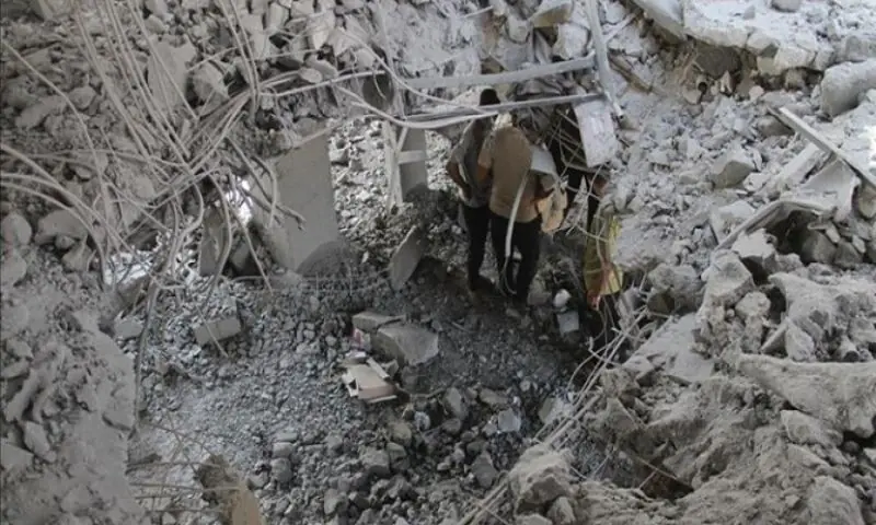 غزہ میں اسرائیلی وحشیانہ بمباری جاری، باوردی روبوٹس نے عمارتوں کو نشانہ بنانا شروع کر دیا