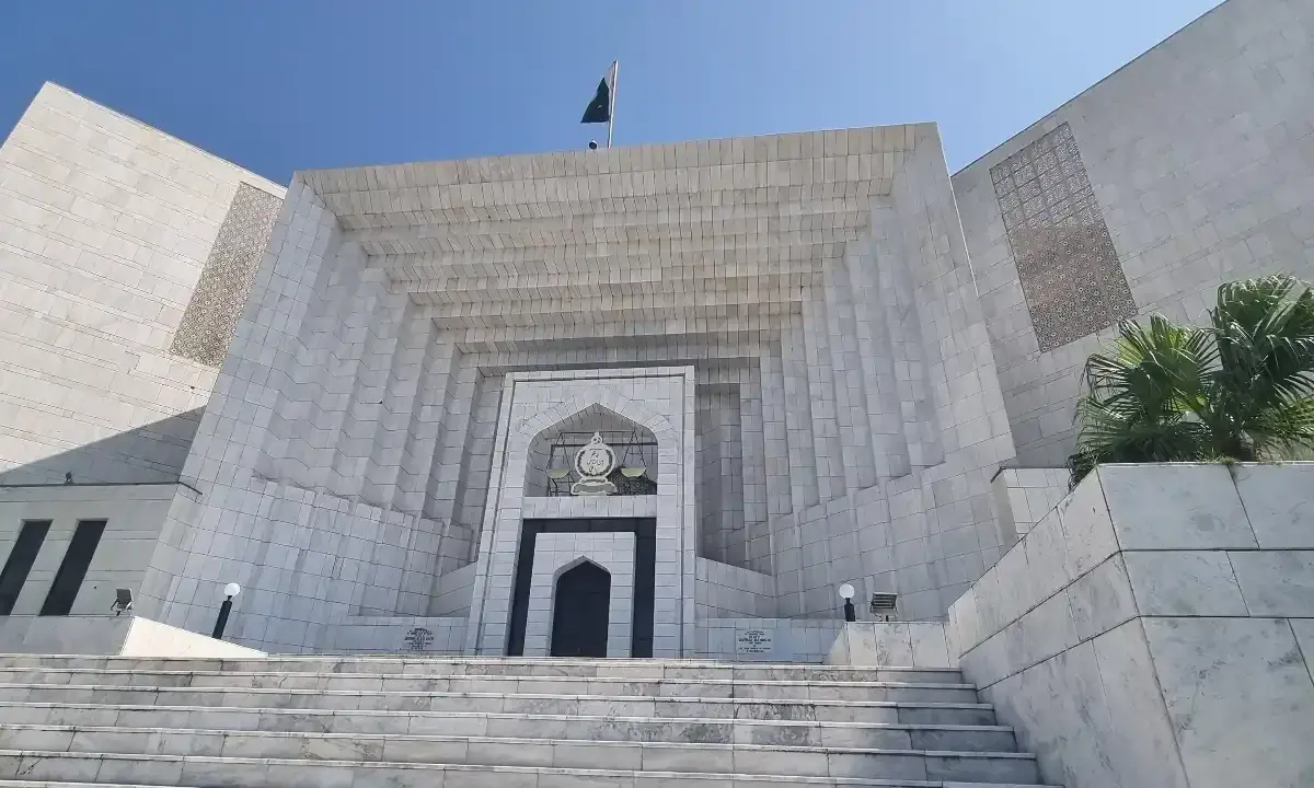 An outside view of the Supreme Court of Pakistan. File photo An outside view of the Supreme Court of Pakistan. File photo
