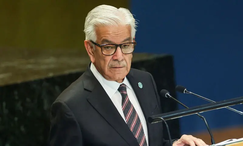 مستقبل کی جنگیں مصنوعی ذہانت کے باعث نہایت خطرناک اور تباہ کن ثابت ہوسکتی ہیں، خواجہ آصف