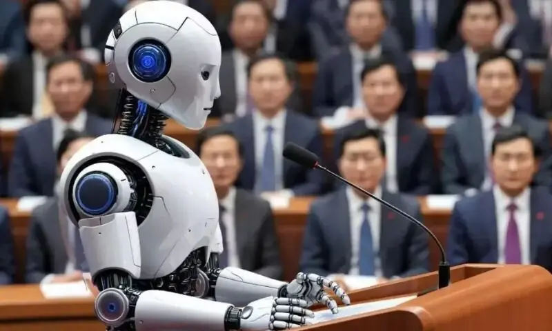 سیاست میں بھی مصنوعی ذہانت کا راج؟ جاپانی پارٹی نے قیادت روبوٹ کے حوالے کر دی