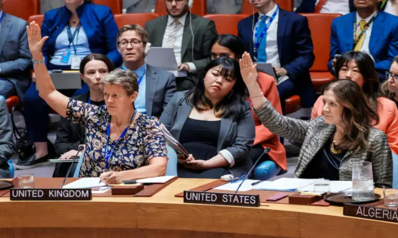 Members of the UN Security Council vote against a resolution that would permanently lift UN sanctions on Iran at the UN headquarters in New York City, on September 19, 2025. Reuters Members of the UN Security Council vote against a resolution that would permanently lift UN sanctions on Iran at the UN headquarters in New York City, on September 19, 2025. Reuters