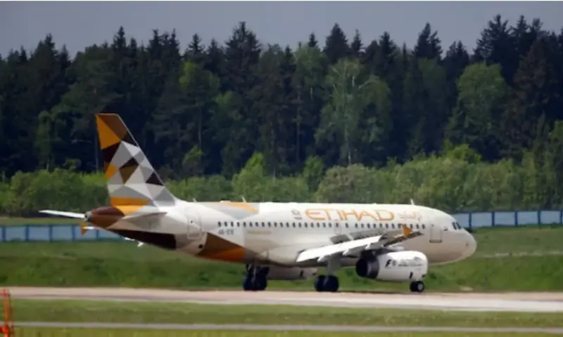 Etihad Airways resumes flights to Peshawar after a decade Etihad Airways resumes flights to Peshawar after a decade